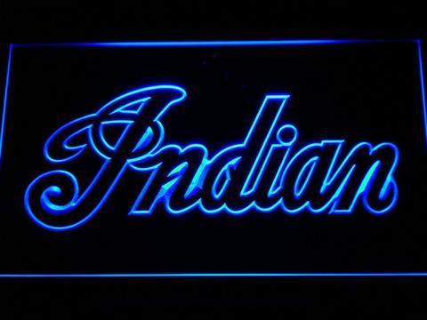 Indian Wordmark Outline LED Neon Sign